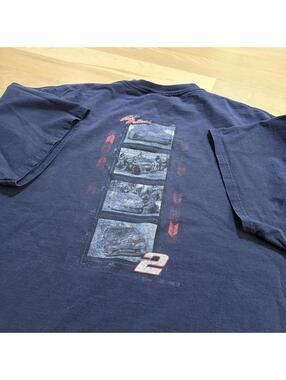 Vintage Dodge Charger Rusty Wallace Penske Racing NASCAR Graphic Tee 2XL